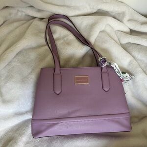 Nanette Lepore Purple Purse Handbag